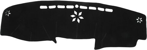 Dash Cover Kit Compatible for Lexus LS LS460 LS600H 2007-2012, Durable Polyester Black Center Console Dashboard Cover Pad Carpet in Saudi Arabia
