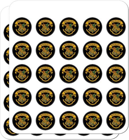 Harry Potter Ilustrated Hogwart's Crest Planner Calendar Scrapbooking Crafting Stickers in Kuwait