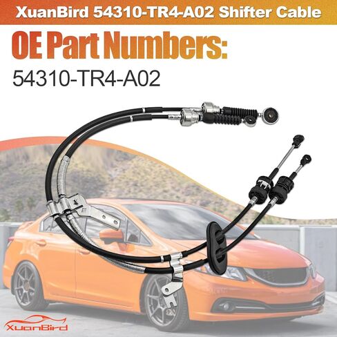 54310-TR4-A02 Shifter Cables Fit for Honda Civic Si 2.4L l4 2012 2013 2014 2015, Manual Transmission Gear Shift Cable, Replace 54310TR4A02 Wire Change in Saudi Arabia