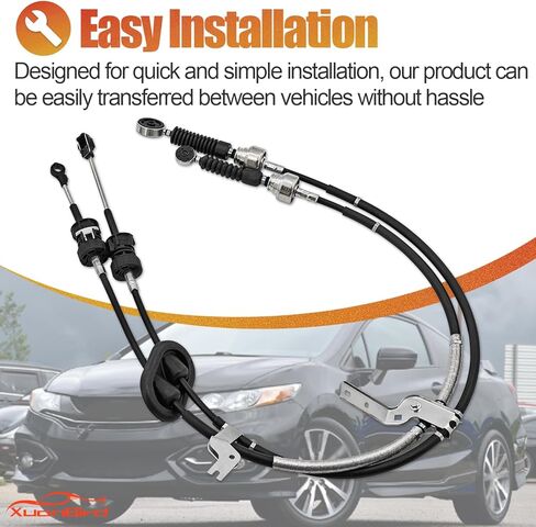54310-TR4-A02 Shifter Cables Fit for Honda Civic Si 2.4L l4 2012 2013 2014 2015, Manual Transmission Gear Shift Cable, Replace 54310TR4A02 Wire Change in Saudi Arabia