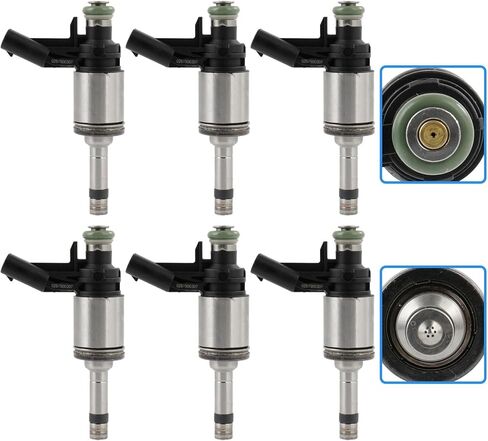 Fuel Injector 6 Holes Fit 2020-2024 for Ford Police Interceptor Utility 3.3L 2018-2021 for Ford Expedition 3.5L 2018-2022 for Lincoln Navigator 3.5L Replace Part FJ1398 Fuel Injectors 6PCS in Saudi Arabia