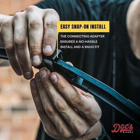 Doc's Diesel Premium Beam Wiper Blades 20" DDW20-2 | Compatible with various diesel vehicles | Replaces 5079277-2 in Kuwait