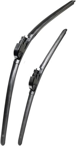 Doc's Diesel Premium Beam Wiper Blades Front 24" + 18" DDW24+DDW18 | Compatible with Nissan Titan XD 5.0L Cummins 2016-2019 | Replaces 5079280-2, 5079275-1 in Kuwait