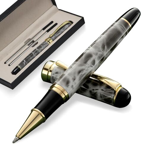Luxury Ballpoint Pens Black Ink 0.5mm Medium Point Work Pen Smooth Writing,Elegant Fancy Nice Gift Pen Set for Signature Executive Business Office Supplies in Saudi Arabia