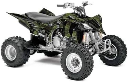 All Years Raptor 80 Apache Green Senge Graphics Kit Compatible with Yamaha in Saudi Arabia