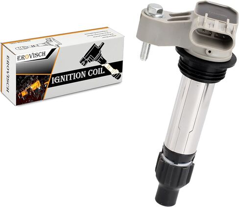 DG511 OEM Ignition Coil - Compatible with Ford Expedition F150 F250 Lincoln Mark LT Navigator 5.4L 4.6L 6.8L - Replaces # DG511 3L3E-12A366-CA 3L3Z-12029-BA in Kuwait