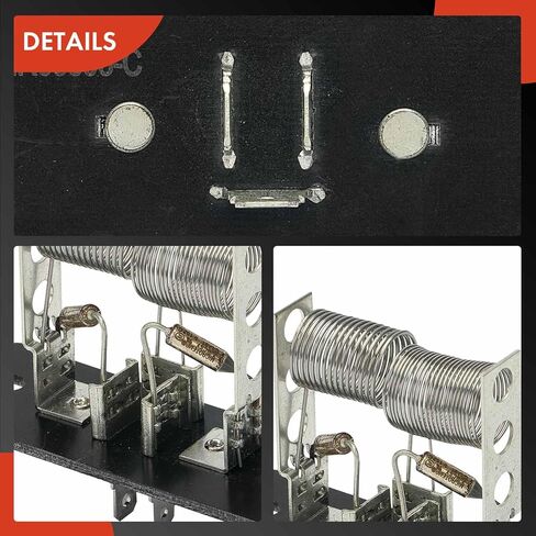 A-Premium Front HVAC Blower Motor Resistor Compatible with Chevrolet Astro, C4500 Kodiak, C5500 Kodiak, C6500 Kodiak, C7500 Kodiak & GMC Safari, C4500 Topkick, C5500 Topkick, C6500 Topkick in Kuwait