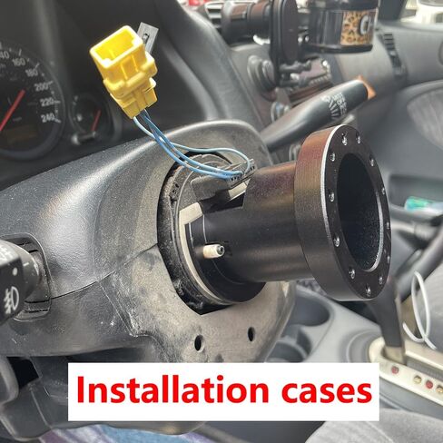 Short steering wheel boss kit hub adapter for HONDA Civic EK1 EM2 FD Accord CG S2000, 6x70mm/6x74mm Bolt Pattern,Thickened Anodized Aluminum in Saudi Arabia