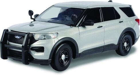 2022 Police Interceptor Utility غير مميزة فضية اللون 1/24 Diecast نموذج سيارة من Motormax 76990 S in Kuwait