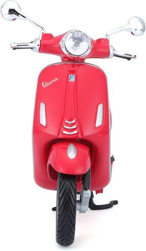 1/18 Scale Collection Miniature Scooter Motorcycle Model Compatible with Piaggio Vespa Primavera 150 Red 32721 in Saudi Arabia