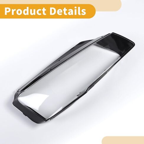Headlight Lens Cover Headlight Headlamp Lense Clear Lens Cover for Audi A8 2014-2017 Clear Black Pc 1 Pc Front Right Car in Kuwait