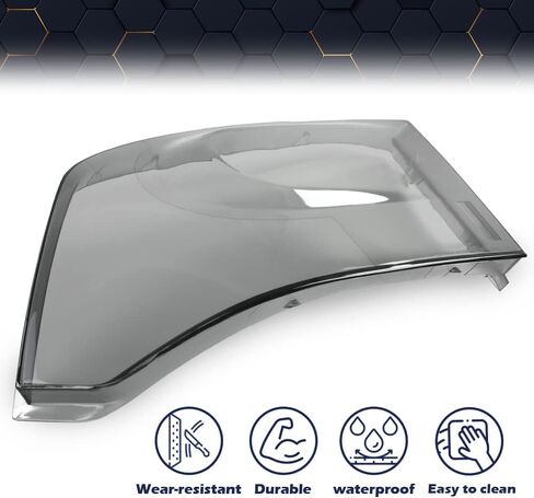غطاء المصباح الأمامي PIT66 LED متوافق مع دودج رام 1500 2009-2018/Fit Ram 2500 3500 4500 5500 2011-2018/Fit Dodge Ram 2500 3500 2010 Smoke in Kuwait