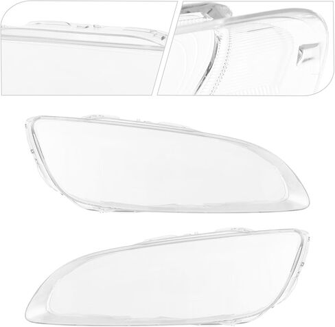 1 Pair Headlight Cover Lens for Volvo S60 2014 2015 2016 2017 2018, Headlight Housing Replacement Left and Right Side in Saudi Arabia