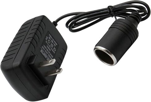 Car AC to DC Converter, 110-240V to 12V 2A Auto AC DC Converter Power Supply Adapter Transformer, 24W Car Cigarette Lighter Socket Adapter, for Most Cars (Black) in Kuwait