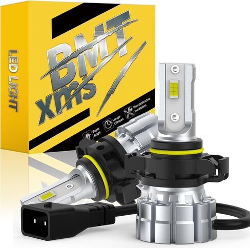 مصابيح الضباب BMT xms PSX24W 2504، مفاتيح 6500K أبيض/3000K أصفر كهرماني، مصابيح ضباب بيضاء صفراء مزدوجة اللون، حزمة من 2 in Kuwait