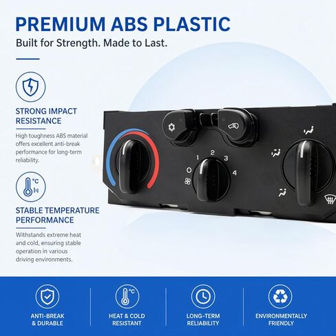 25841856 A/C Control Panel Compatible for Isuzu i-290 2007-2008 Air Conditioning Heater Control Switch in Saudi Arabia