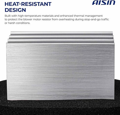 AISIN AFTERMARKET BMRN-00332 طقم مقاوم محرك منفاخ HVAC الخلفي - متوافق مع Nissan Pathfinder، Maxima، Rogue، Rogue Sport، Sentra، NV1500، NV2500، NV3500، TITAN، INFINITI G20، I30، Q45، QX4 in Kuwait