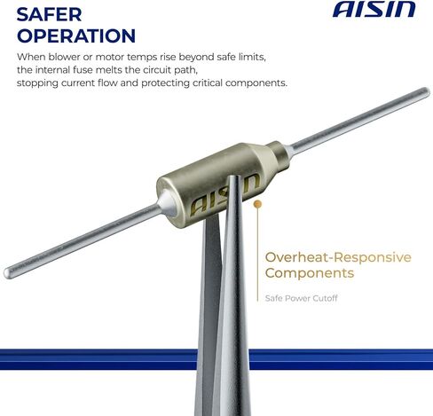 AISIN AFTERMARKET BMRN-00332 طقم مقاوم محرك منفاخ HVAC الخلفي - متوافق مع Nissan Pathfinder، Maxima، Rogue، Rogue Sport، Sentra، NV1500، NV2500، NV3500، TITAN، INFINITI G20، I30، Q45، QX4 in Kuwait