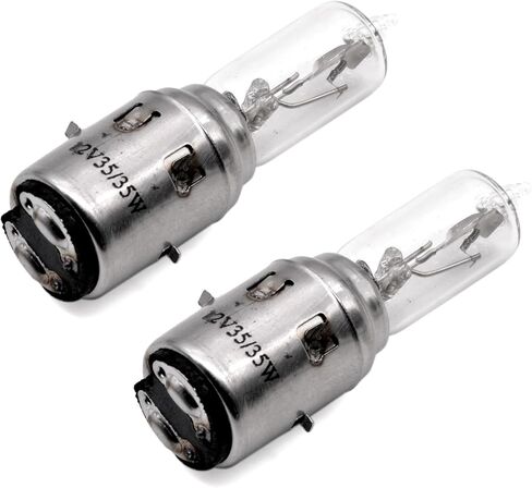 2 Pcs Halogen Headlight Bulbs 12V-35W-35W Compatible For HiSUN 500cc & 700cc UTV's Massimo Bennche MSU TSC HS Qlink Axis Coleman 35163-115-0000 in Saudi Arabia