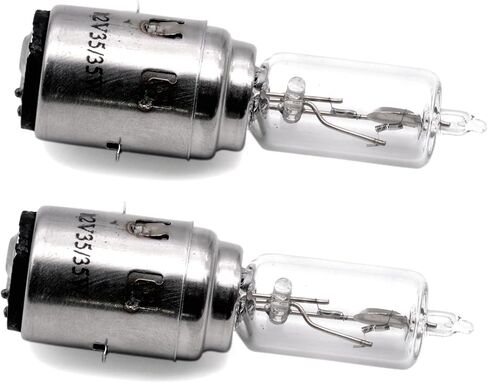 2 Pcs Halogen Headlight Bulbs 12V-35W-35W Compatible For HiSUN 500cc & 700cc UTV's Massimo Bennche MSU TSC HS Qlink Axis Coleman 35163-115-0000 in Saudi Arabia