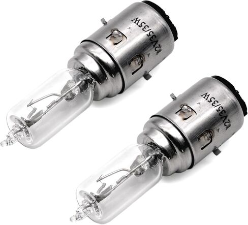 2 Pcs Halogen Headlight Bulbs 12V-35W-35W Compatible For HiSUN 500cc & 700cc UTV's Massimo Bennche MSU TSC HS Qlink Axis Coleman 35163-115-0000 in Saudi Arabia