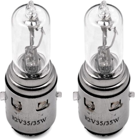 2 Pcs Halogen Headlight Bulbs 12V-35W-35W Compatible For HiSUN 500cc & 700cc UTV's Massimo Bennche MSU TSC HS Qlink Axis Coleman 35163-115-0000 in Saudi Arabia
