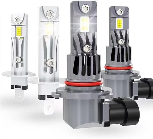Replacement Bulbs for Honda HR-V 2016-2018, High Low Beam Bulbs, Fog Light, 6500K Cool White, Flicker-Free, 50000 Hours Lifespan, Plug and Play, 4 PCS in Saudi Arabia