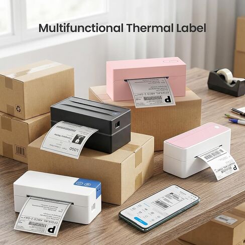 4x6 Direct Thermal Shipping Labels, Pack of 500, Perforated Fanfold, Commercial Grade Permanent Adhesive for Thermal Printers, Mailing & Shipping Packages in Saudi Arabia