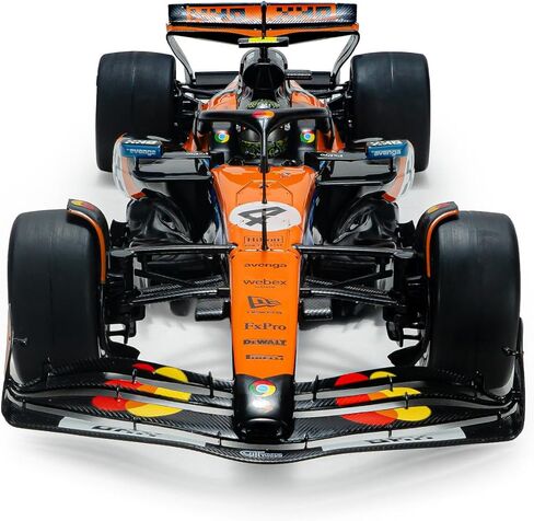 OPO 10 - سيارة مصغرة متوافقة مع MCLAREN MCL39 Orange L.Norris #4 الفائز GP Monaco 2025-1:18 Solido Formula 1-1818703 in Kuwait