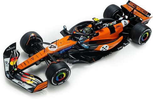 OPO 10 - سيارة مصغرة متوافقة مع MCLAREN MCL39 Orange L.Norris #4 الفائز GP Monaco 2025-1:18 Solido Formula 1-1818703 in Kuwait