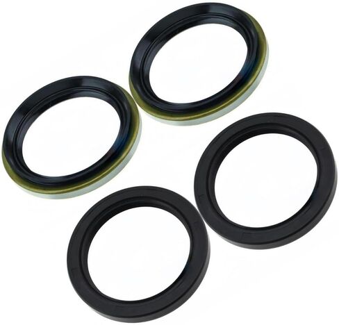 4 Piece Wheel Seal Front Axle Seals fits Toyota Camry,Corolla,Celica 1986 1987 1988 fits Lexus ES250 1990 1991 for Chevrolet Nova 1985 1986 1987 1988 in Saudi Arabia