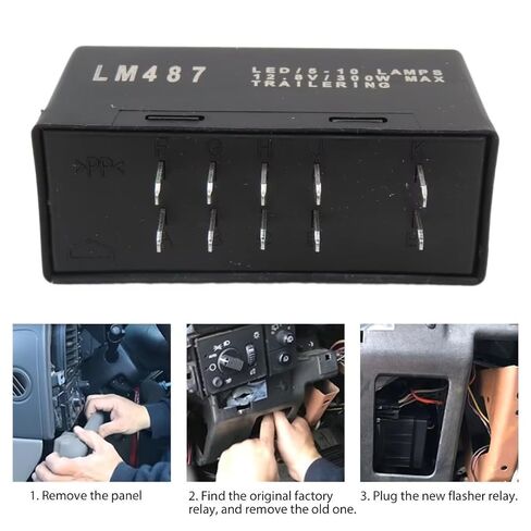 Hazard Warning LED Flasher Relay Turn Signal Repl.#10383321 for 2003-2007 Chevrolet Silverado 1500 US by YTXXDEUS in Saudi Arabia
