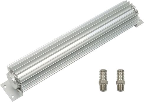 WFLNHB 15inch Dual Pass Finned Transmission Oil Cooler Aluminum in Kuwait