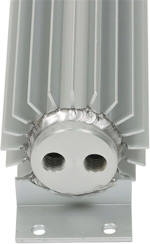 WFLNHB 15inch Dual Pass Finned Transmission Oil Cooler Aluminum in Kuwait