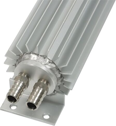 WFLNHB 15inch Dual Pass Finned Transmission Oil Cooler Aluminum in Kuwait