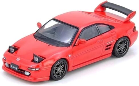 Inno Models MR2 (SW20) RHD (Right Hand Drive) Red 1/64 Diecast Model Car IN64-MR2SW20-RED in Saudi Arabia