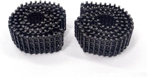 Plastic Track 2 Sets for Henglong 3818 1/16 RC Tank German Tiger I /3819 German Panther Spare Parts in Saudi Arabia