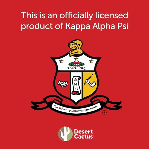 علامة سيارة من الأكريليك المزخرف من Desert Cactus Kappa Alpha Psi من Nupes للجزء الأمامي والخلفي من السيارة (علامة - 2206) in Kuwait