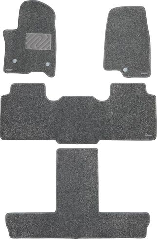 WENNEBIRD Superior Carpet Floor Mats for 2021-2026 Chevrolet Suburban 7 Seats (Not for 8 Seats), 0.6-Inch Ultra-Thick, Noise-Reducing, All-Weather Waterproof Anti-Slip – 4-Pc Set (Gray) in Kuwait