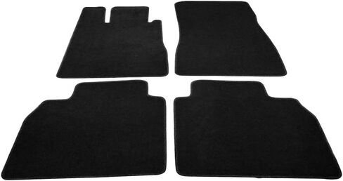 FREEMOTOR802® Nylon Car Floor Mats Carpets Liner, Fits 1998-2005 Mercedes-Benz S-Class, Factory Fitment Auto Interior Accessories Replacement Non-Slip, Black 4PCS in Saudi Arabia