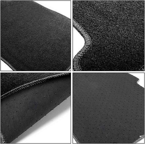 FREEMOTOR802® Nylon Car Floor Mats Carpets Liner, Fits 1998-2005 Mercedes-Benz S-Class, Factory Fitment Auto Interior Accessories Replacement Non-Slip, Black 4PCS in Saudi Arabia