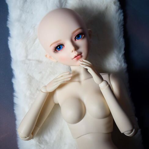 1/3 BJD Doll White Skin Customized Doll Body 60cm 24Inch Hand Painted Movable Ball Jointed SD Dolls PVC DIY (Aure) in Saudi Arabia