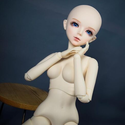 1/3 BJD Doll White Skin Customized Doll Body 60cm 24Inch Hand Painted Movable Ball Jointed SD Dolls PVC DIY (Aure) in Saudi Arabia
