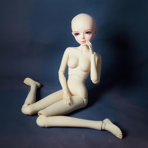 1/3 BJD Doll White Skin Customized Doll Body 60cm 24Inch Hand Painted Movable Ball Jointed SD Dolls PVC DIY (Aure) in Saudi Arabia