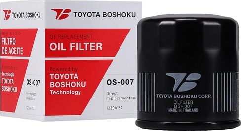 Toyota Boshoku (TB) Oil Filter, Engineered as Direct Replacement of 1230A152 Fits 2011-2026 Mitsubishi Outlander Sport 2.0L; 2008-2020 Outlander 2.4L; 2002-2017 Lancer 2.0L; 2014-2024 Mirage 1.2L in Saudi Arabia