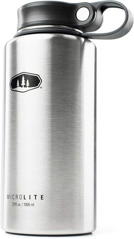 GSI Outdoors - Microlite Water Bottle, Vacuum Insulated Stainless Steel, Twist Lid in Saudi Arabia
