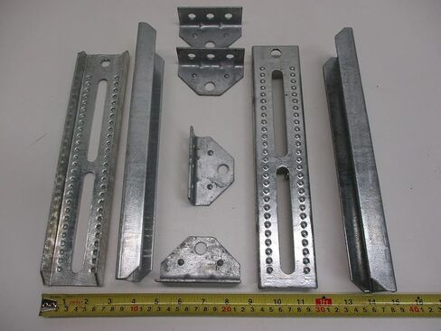 CTW قارب عائم مقطورة 12 "معززة بطابقين مجموعة دعامة دوارة قابلة للتعديل، 4 عبوات، لمقطورة القارب in Kuwait