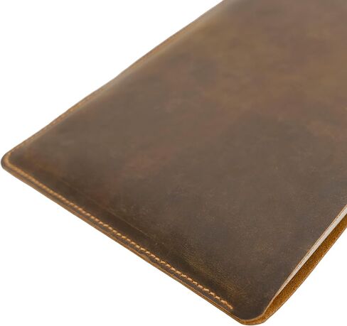 Personalized Genuine Leather MacBook Pro case 13 14 15 16 in. Apple Air M1/M2 Laptop Sleeve. Leather Laptop Cover. Custom Office Accessories Gift in Saudi Arabia