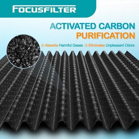 FOCUSFILTER 17801-F0020 87139-58010 OEM Grade Engine & Cabin Air Filter Set, for Toyota RAV4 Hybrid 2019-2025, Camry Hybrid 2018-2025, Highlander Hybrid 2020-2025, Sienna Venza 2021-2025 in Saudi Arabia