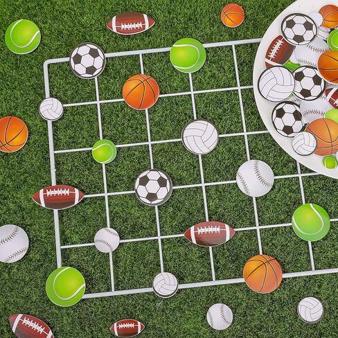 Whaline 488Pcs Sports Foam Stickers Sports Ball Theme Foam Decals 6 Designs Assorted Ball Self-Adhesive Decorative Stickers for Scrapbook Journal Decor Party Supplies, 3 Sizes in Saudi Arabia